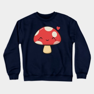 Cute Kawaii Mushroom Crewneck Sweatshirt